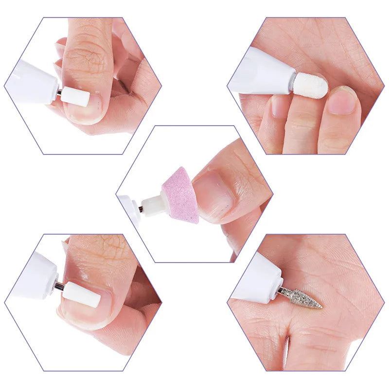 Lixadeira Sem Fio Para Manicure