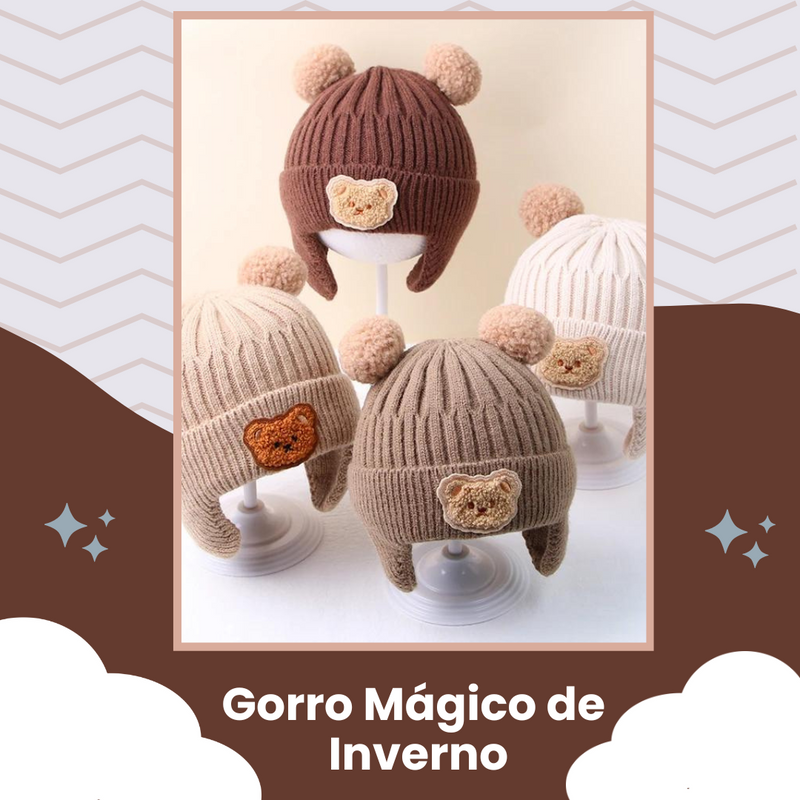 Gorro Mágico de Inverno - O gorro de inverno encantador para bebês